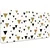 Decormat Podloga za pisalno mizo Gold and black triangles