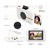 Polaroid Instantni fotoaparat SNAP Polaroid 10 mil. piksela bijela