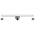 Tuš kanal 2-u-1 sa 360° sifonom Srebrno 70 cm