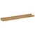 Vidaxl Stenska polica 4 szt. Rjava 60 x 9 x 3 cm Konstruiran les