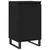 Komode 2 kom crne 40 x 35 x 70 cm od konstruiranog drva