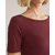 WE Fashion Majica burgund