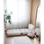 Atelier del Sofa Fotelja Fold Teddy 80x70x60?cm Krem