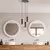 Opviq Luster KESIK-6916-RETRO, 40 cm, 3xE27