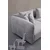 Atelier del Sofa Ugaona garnitura Floransa, 310x265 cm, Svetlo-siva