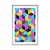 Plakat s paspartujem barvni vzorec - 20x30 no frame