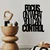 Wallity Zidna dekoracija Focus Control, 40 x 49 cm, Crna