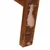 Vidaxl Toaletna mizica Rjava 90 x 76 x 45 cm Trdna obnovljena les