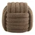 House Nordic tabure iz tekstilnega materiala 48 x 48 x 43 cm