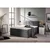 Esposa BOXSPRING POSTELJA 140 cm x 200 cm , tekstil antracit