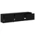 TV ormarić s LED rasvjetom Crni Hrast 165 x 34 x 40 cm
