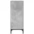 Kreveta Betonski sivi 79,5 x 33 x 82 cm Konstruirano drvo
