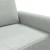 Fotelja svjetlosiva 60 cm baršunasta