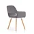 Halmar Jedilni stol K283 - siv