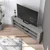 Hanah Home TV komoda Corner, 120x40x30 cm, Siva