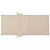 Jastuci za vrtne stolice 2 kom krem 120 x 50 x 3 cm od tkanine