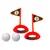 Mini Golf Set za Otroke z Vozičkom na Kolesih