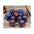 Kockice Chessex - Gemini - Great Britain War Dice - Blue-Red & White - Dice Block 16mm (12)