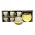 PORCELAN SET ZA KAFU 220ml 6/1 (PRUGE/ŽUTA) RXG-N6001A