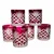 Marika Kozarci za viski Ruby Crystal 280 ml z vonjem ananasa
