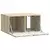 TV ormar za zid 59,5 x 41 x 30 cm Hrast sonoma