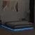 Okvir za krevet s LED svjetlima boja hrasta 140 x 190 cm drveni