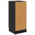 Kreveta Crni hrast 30 x 30 x 70 cm Konstruirano drvo