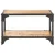 vidaXL Klubska mizica 60x60x35 cm trden mangov les