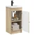 Kupaonski umivaonik s sudoperom Hrast sonoma 42 x 40 x 84,5 cm