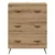 Komoda Zanatski Hrast 69,5 x 34 x 90 cm Konstrukcijsko drvo
