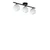 Conceptum Hypnose Luster Can, 20cm, 15 cm, E27 , Crni