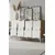 Hanah Home komoda Seza 120, 120 cm, hrast Sapphire / bela / srebrna