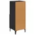 Kreveta Crni hrast 34 x 34.5 x 90 cm Konstruirano drvo
