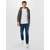 INDICODE JEANS Pletena jopa Graham, siva
