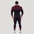 GymBeam OG1 Seamless Longsleeve Black/Red L