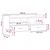 TV ormar 100 x 33 x 47 cm Crni hrast Konstruirano drvo