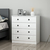 Aberto Design Komoda Kale 72x42x77cm Bela