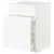 METOD / MAXIMERA Pod.element sudop. i 3front/2fioke, bela Enköping/bela im. drveta, 60x60 cm