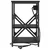 Noćni ormar 2 pcs Crni hrast 41 x 31 x 51 cm Konstruirano drvo