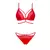 Sexy set 2-delni Diyosa crvene boje - M/L