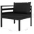 2-dijelni set vrtnih sofa s jastucima aluminijski antracit