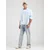 Calvin Klein Jeans Majica  modra / bela
