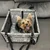 LIVEFY Paws transportna torba za pse 42x39cm, siva