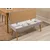 Hanah Home Trpezarijski set Vina Bench 04 0701, 6 delova, Sivi