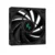 DeepCool CPU Cooler - AK400 ZERO DARK PLUS (28 dB; maks., 101,02 m3/h; 4-pinski, 4 toplotne cevi, 12 cm, PWM)