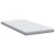 vidaXL Vzmetnice Bela 190 x 90 cm 100% poliester