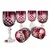 Marika Kozarci za vino Ruby Crystal 240 ml z vonjem ananasa