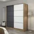 Hanah Home Garderober Kale-7170, 220x210x60 cm, Antracit-beli