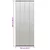 Zastor protiv insekata s mrežom crni 100 x 220 cm poliesterski