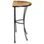 Vidaxl Stranska mizica 110x40x77 cm trden mangov les